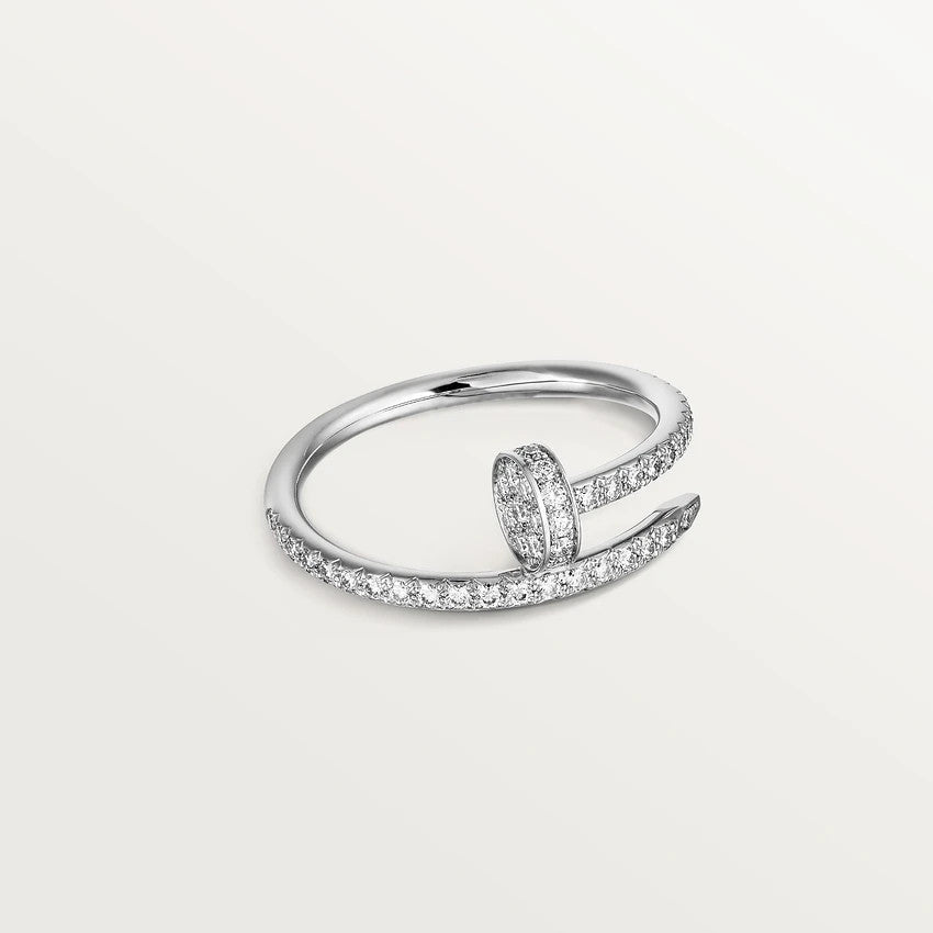 [Polaidi Jewelry]JUSTE RING 1.8MM SILVER DIAMONDS