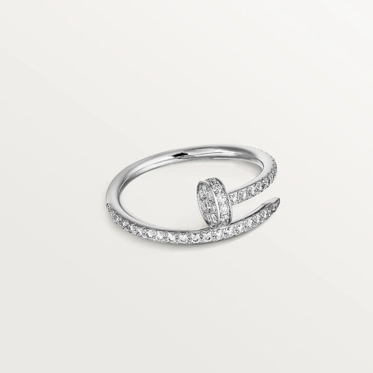 [Polaidi Jewelry]JUSTE RING 1.8MM SILVER DIAMONDS